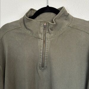 Eddie Bauer quarter zip sweater